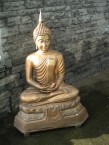 bouddha en bronze d'oré de Thailande