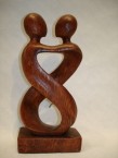 couple abstract en forme 8