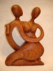 couple abstract  femme avec les seins