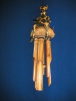carillon en bambou avec girafe