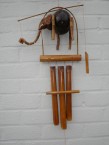 carillon avec éléphant mobile