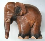éléphant en bois accacia