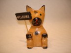 chat avec un paneau  "welcome"