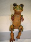 grenouille avec pattes mobiles