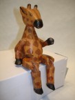 girafe avec pattes mobiles