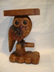 table rectangle avec un hibou