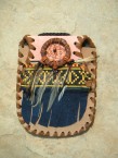 sac en cuir avec capteur de rêve