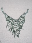 collier avec des perles en turquoise