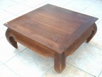 table opium en bois teak