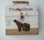 album de photos en papier fait artisanalement