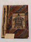 répertoire téléphonique en papier eco avec la couverture en feuilles naturelles
