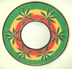 RASTA  FEUILLE CANABIS