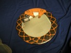 mirroir 2 girafes