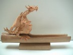 Wierookhouder draak vleugels