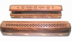 porte-encens boîte en bois
