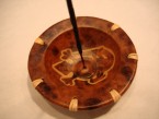 porte encens avec gecko