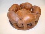 brûleur de cone  cercle avec des éléphants