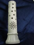 porte encens cylindre avec soleil et étoiles