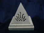 brûleur de cone pyramide avec soleil