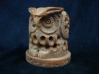 brûleur de cone hibou avec des troux