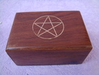 boîte avec pentacle