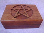 boîte avec pentacle