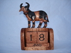calendrier perpétuel vache 