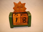calendrier perpétuel soleil 
