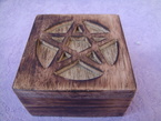 boîte avec pentacle