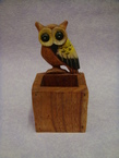 pots pour des stilos hibou