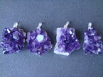 pendentif en amethyst