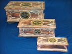 set de 3 boîtes