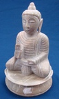bouddha enseignant assis