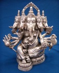 ganesha avec 5 têtes