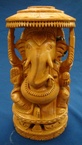 ganesha assis sur le trône
