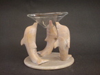 brûle-parfum 3 dauphins