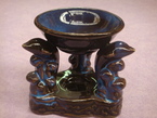 brûle-parfum 3 dauphins