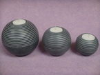 set de 3 bougeoirs ronds