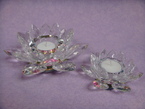 bougeoir fleur de lotus