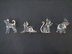 animaux en verre