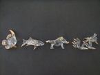 animaux en verre