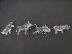 animaux en verre
