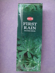 first rain