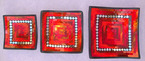 set de 3 plats