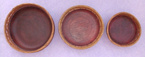 set de 3 pots