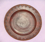 plat en bois mahony