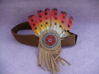 Un bandeau avec des plumes