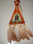 pendentif en os