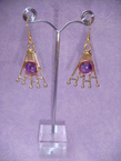 Des boucles d'oreilles