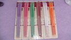  des bougies pour l'oreille, 7 couleurs différents